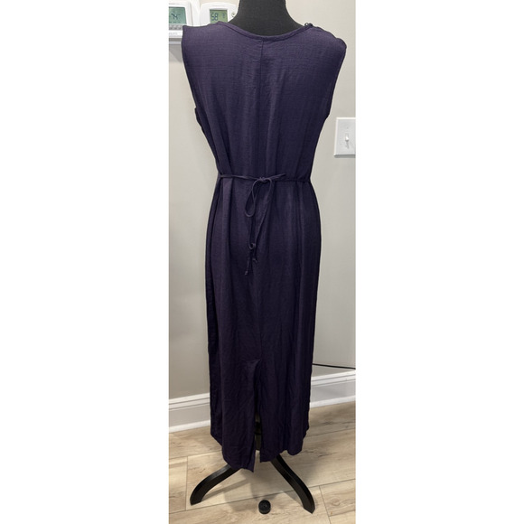 Vintage 90s R&M Richards Maxi Dress Witchy Whimsigoth Purple Women Sm (36" Bust) - Picture 1 of 12